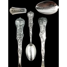 Sterling Silver Kansas Watson Souvenir Spoon