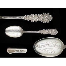 Sterling Parkersburg Souvenir Spoon