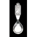 Vintage Norway Souvenir Norge Silver Salt Spoon 