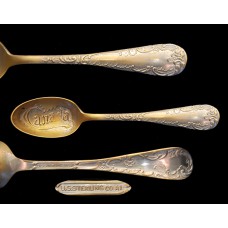 Silverplate Canada Souvenir Demitasse Spoon