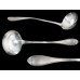 Silverplate Oval Thread Soup Ladle