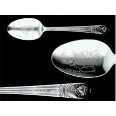 Silverplate Jefferson Wm. Rogers Souvenir Spoon