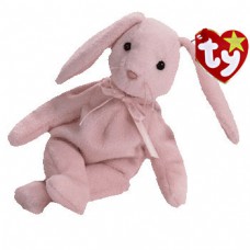 Hoppity The Rose Bunny Beanie Baby - 4/3/96