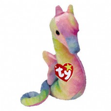 Neon Ty-Dye Seahorse Beanie Baby