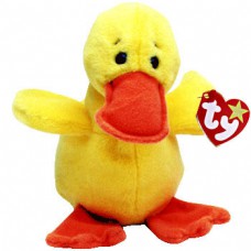 Quackers The Yellow Duck Beanie Baby