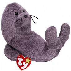 Slippery the Gray Seal Beanie Baby