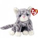 Silver the Gray Striped Tabby Cat Beanie Baby