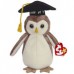 Wise Brown Graduation Owl '98 Beanie Baby