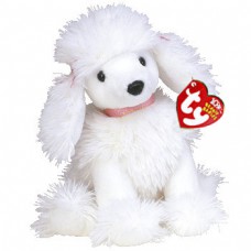 L'Amore White Poodle Dog Beanie Baby