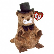 Punxcutawney Phil Dark Fur Beanie Baby