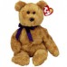 Fuzz Golden Suedelike Teddy Bear Beanie Baby