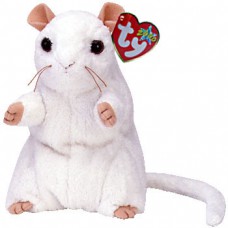Cheezer The White Mouse Beanie Baby