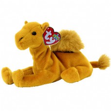 Niles Camel with Fur Hump Beanie Baby