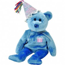 September Happy Birthday Beanie Bear