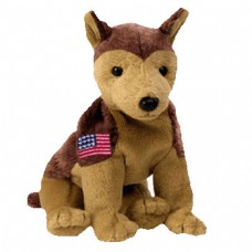 Courage w/Flag on Left Front Leg Beanie Baby