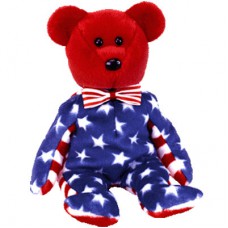 Liberty The Red Face Beanie Baby Bear