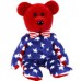 Liberty The Red Face Beanie Baby Bear