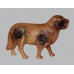 Vintage Celluloid Toy Brown Dog  - CV USA