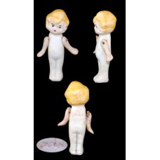 Miniature Bisque Kewpie Flapper Doll - Japan