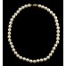 Cultured Pearl Necklace with Gold Clasp
