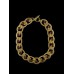 Kenneth Jay Lane Amber Gold Twisted Rope Necklace