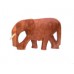 Vintage Besmo Hand-Carved Elephant - Kenya