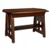 Charles Limbert Arts & Crafts Oak Turtle Top Table-Library