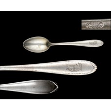 800 Silver Demitasse Spoon